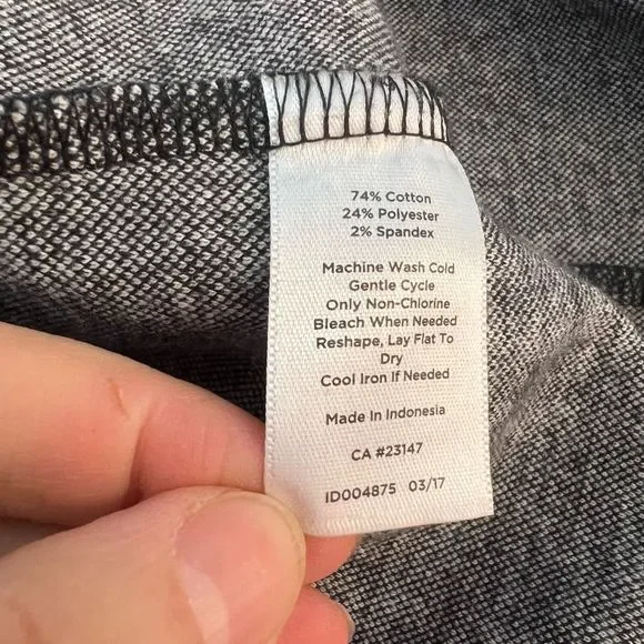 Talbots long bell sleeve warm plaid sweater like sheath dress size 8 - Picture 8 of 10